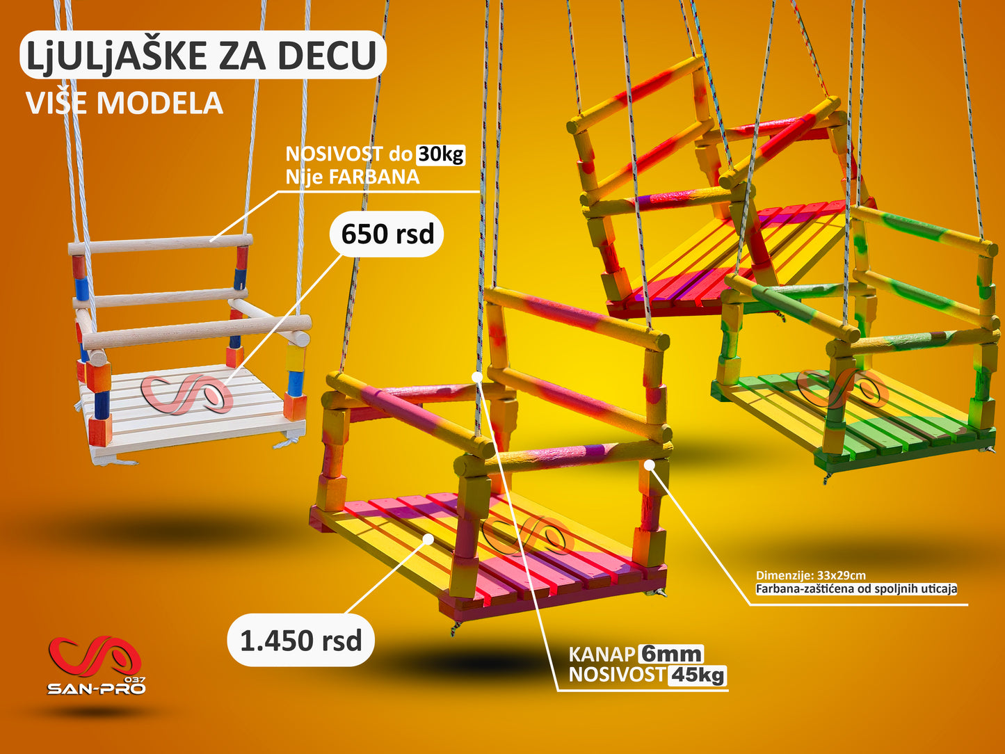 Ljuljaske Za Decu ⭐️Više Modela⭐️